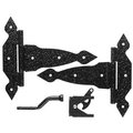 National Mfg/Spectrum Brands Hhi BLK Spear Gate Kit N109-013